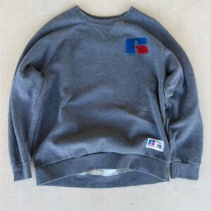 VINTAGE Russell Athletic Gray Crewneck Sweater